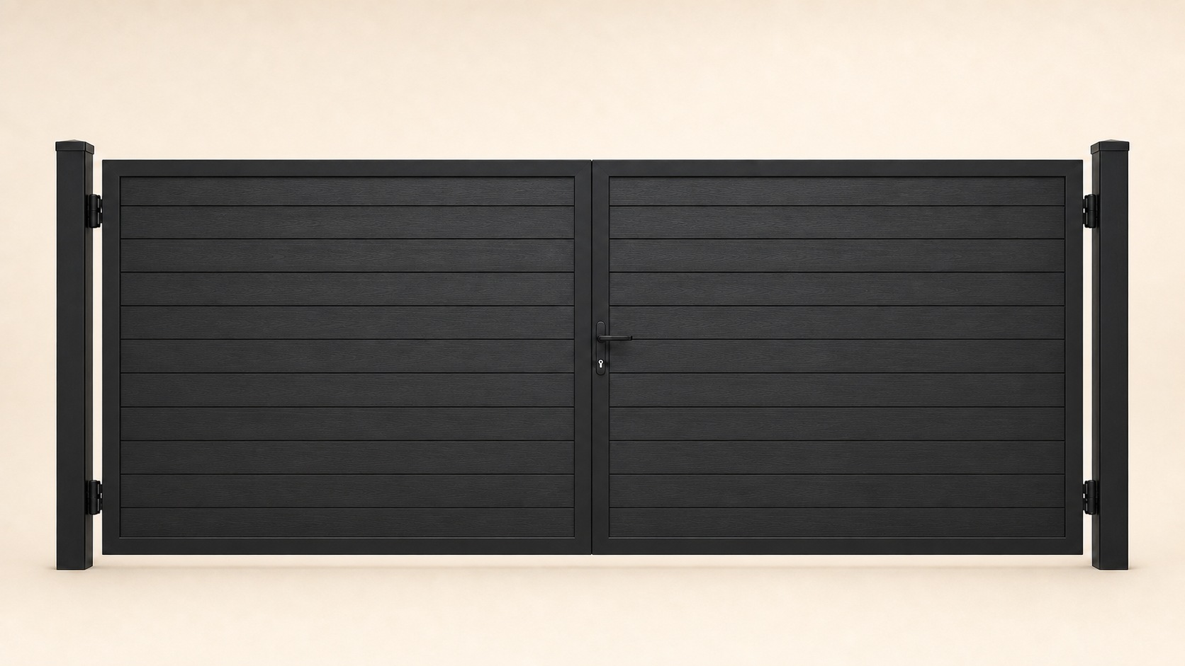 Shadow Forge Horizontal 12' Double Gate Set — Full Privacy