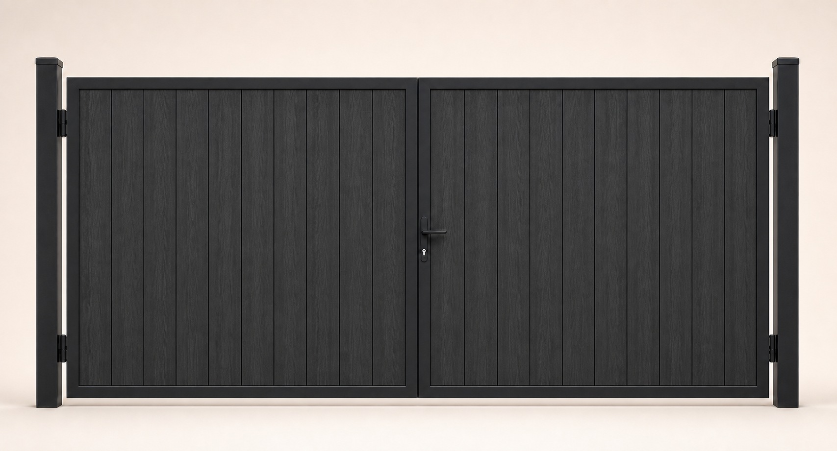 Shadow Forge Vertical 12' Double Gate Set — Full Privacy